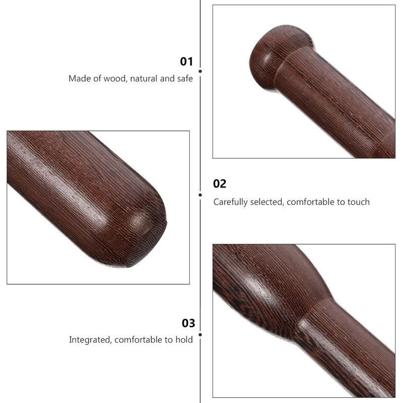 Wooden Garlic Masher And Pestle 19 5Cm For Spice And Food Seasoning - Image 5